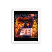 Seize The Moment by Kay Dub C Framed poster