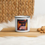 BLM Seize the Moment by Kay Dub C Enamel Mug (Hand Wash Only)