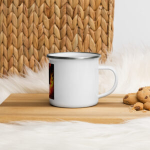 BLM Seize the Moment by Kay Dub C Enamel Mug (Hand Wash Only) - Image 2