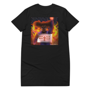 Seize the Moment by Kay Dub C cotton t-shirt dress