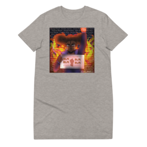 Seize the Moment by Kay Dub C cotton t-shirt dress - Image 3