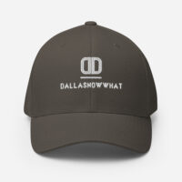 'DallasNowWhat' Logo Structured Twill Cap - Image 7