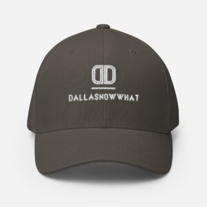 'DallasNowWhat' Logo Structured Twill Cap - Image 7