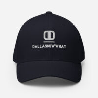 'DallasNowWhat' Logo Structured Twill Cap - Image 2