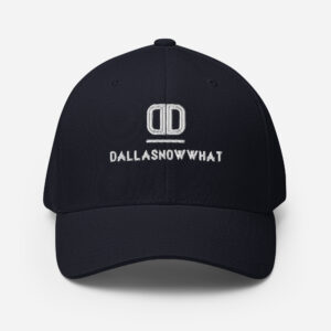 'DallasNowWhat' Logo Structured Twill Cap - Image 2