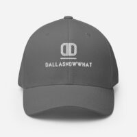 'DallasNowWhat' Logo Structured Twill Cap - Image 9