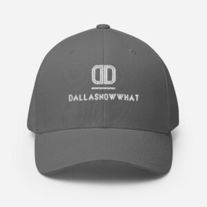 'DallasNowWhat' Logo Structured Twill Cap - Image 9
