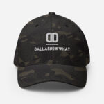 'DallasNowWhat' Logo Structured Twill Cap