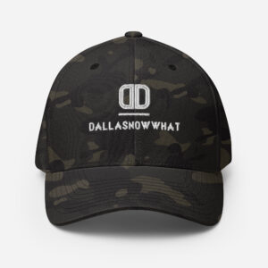'DallasNowWhat' Logo Structured Twill Cap