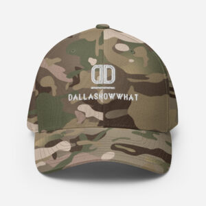 'DallasNowWhat' Logo Structured Twill Cap - Image 8